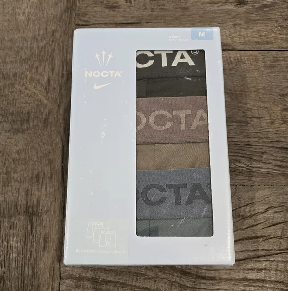 NIKE X NOCTA ESSENTIAL MICRO BOXER BRIEFS MENS - Picture 1 of 3